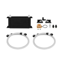 Jeep Wrangler JK 07-11 Termostatstyrt Oljekylarkit Svart Mishimoto